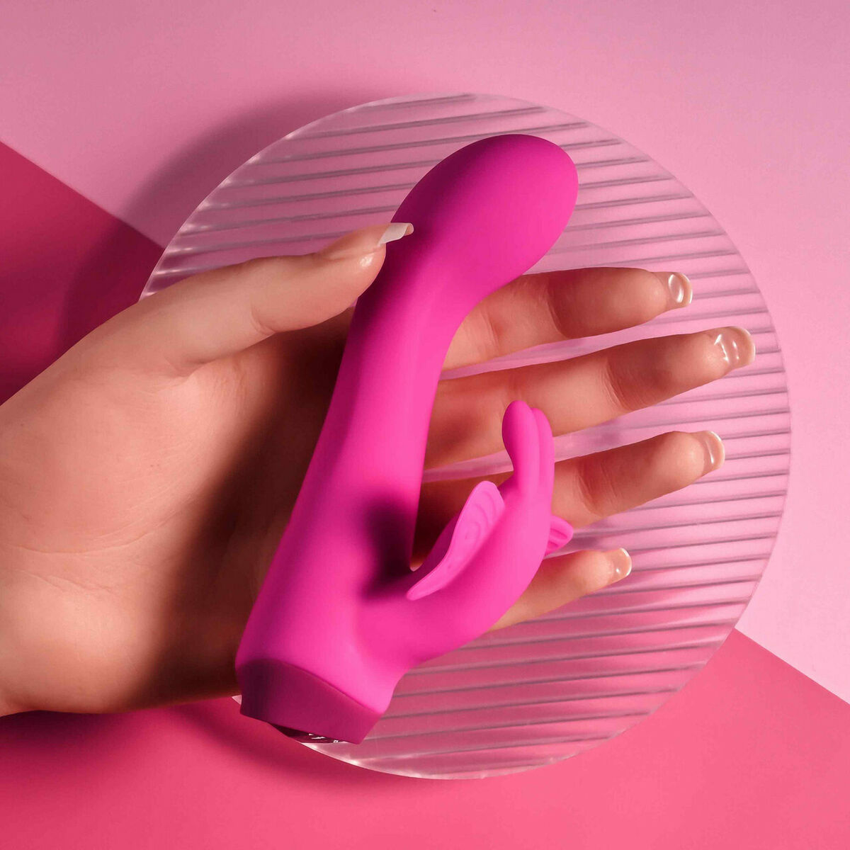 G-Spot Vibrator Selopa BUTTERFLY LOVE Pink